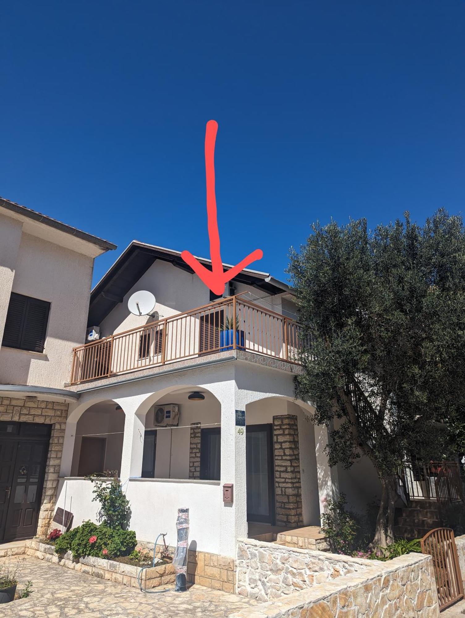 Zeezicht Appartement 50M From Beach Srima Εξωτερικό φωτογραφία